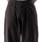 The WIDE BAKER PANTS WOVEN PANTS BLACK available online with global shipping, and in PAM Stores Melbourne and Sydney.
