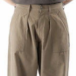 The WIDE BAKER PANTS WOVEN PANTS OLIVE DRAB available online with global shipping, and in PAM Stores Melbourne and Sydney.