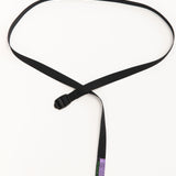 RAYON VERT - GOLGOTHA BLACK LADDEDLOCK BELT