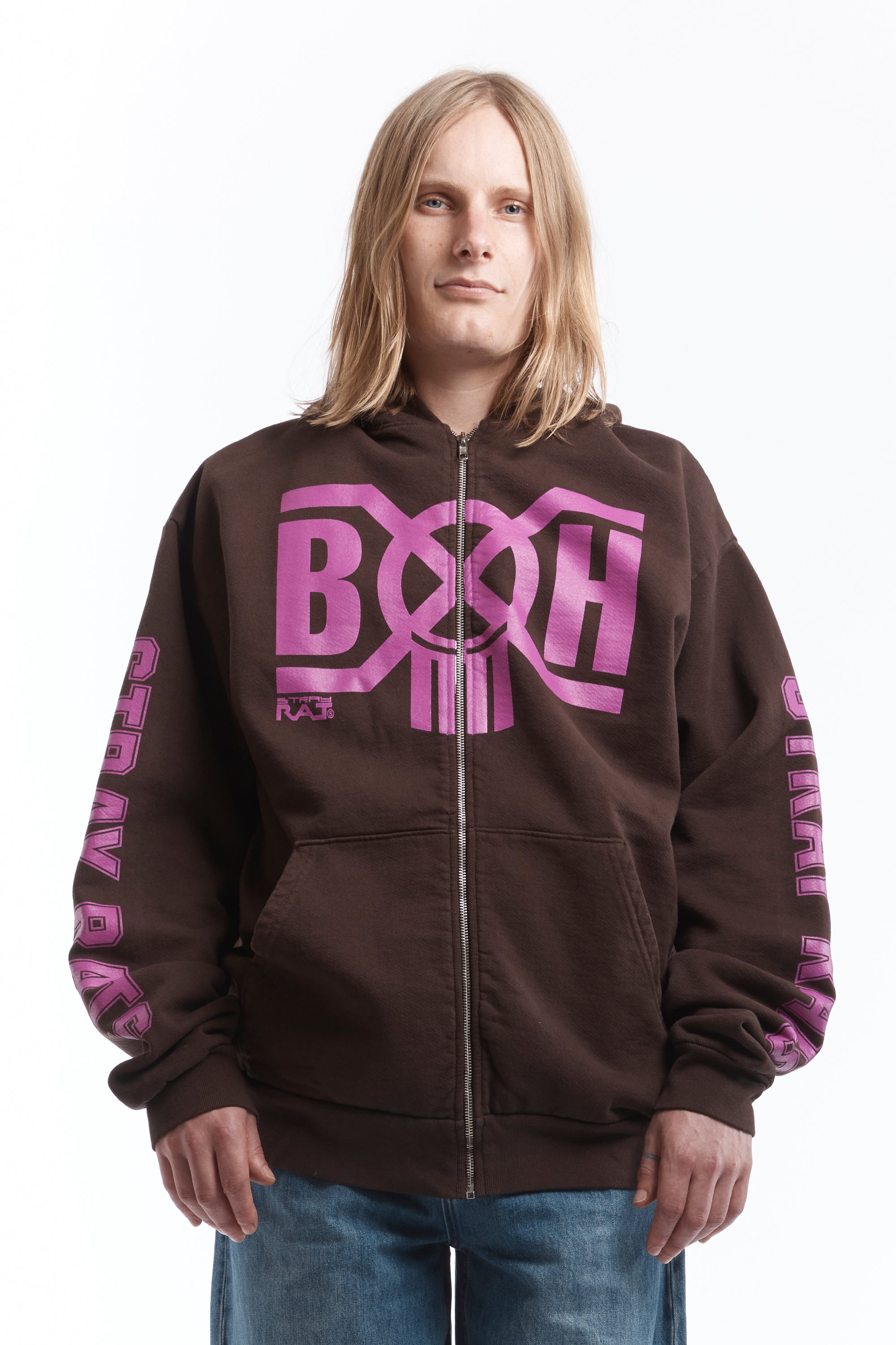 The BXH Collegiate Zip Brown available online with global shipping, and in PAM Stores Melbourne and Sydney.