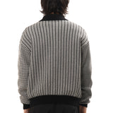 MULTI KNIT SHIRT JACKET BLACK
