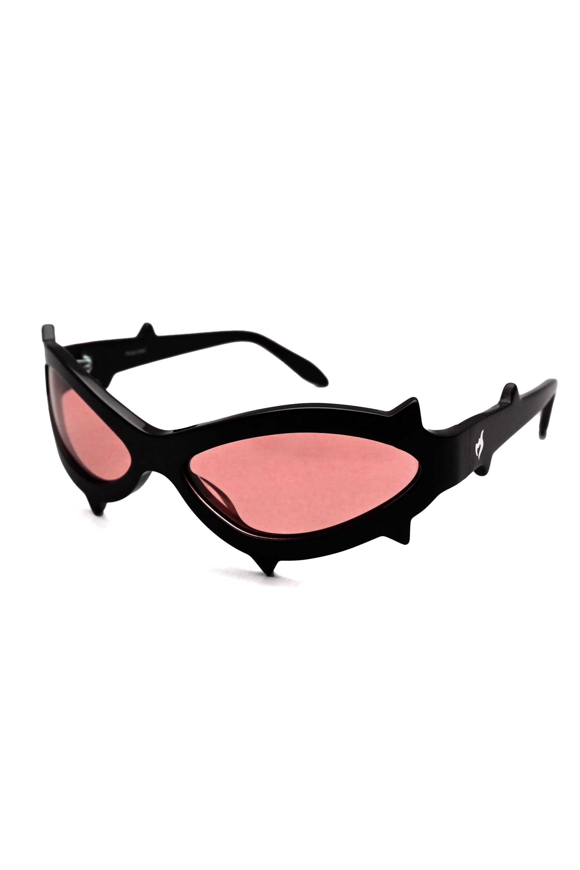 The THE SPIKE SUNGLASSES BLACK PEACH available online with global shipping, and in PAM Stores Melbourne and Sydney.