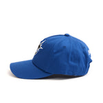 The B Logo 5-Panel Cap Blue available online with global shipping, and in PAM Stores Melbourne and Sydney.