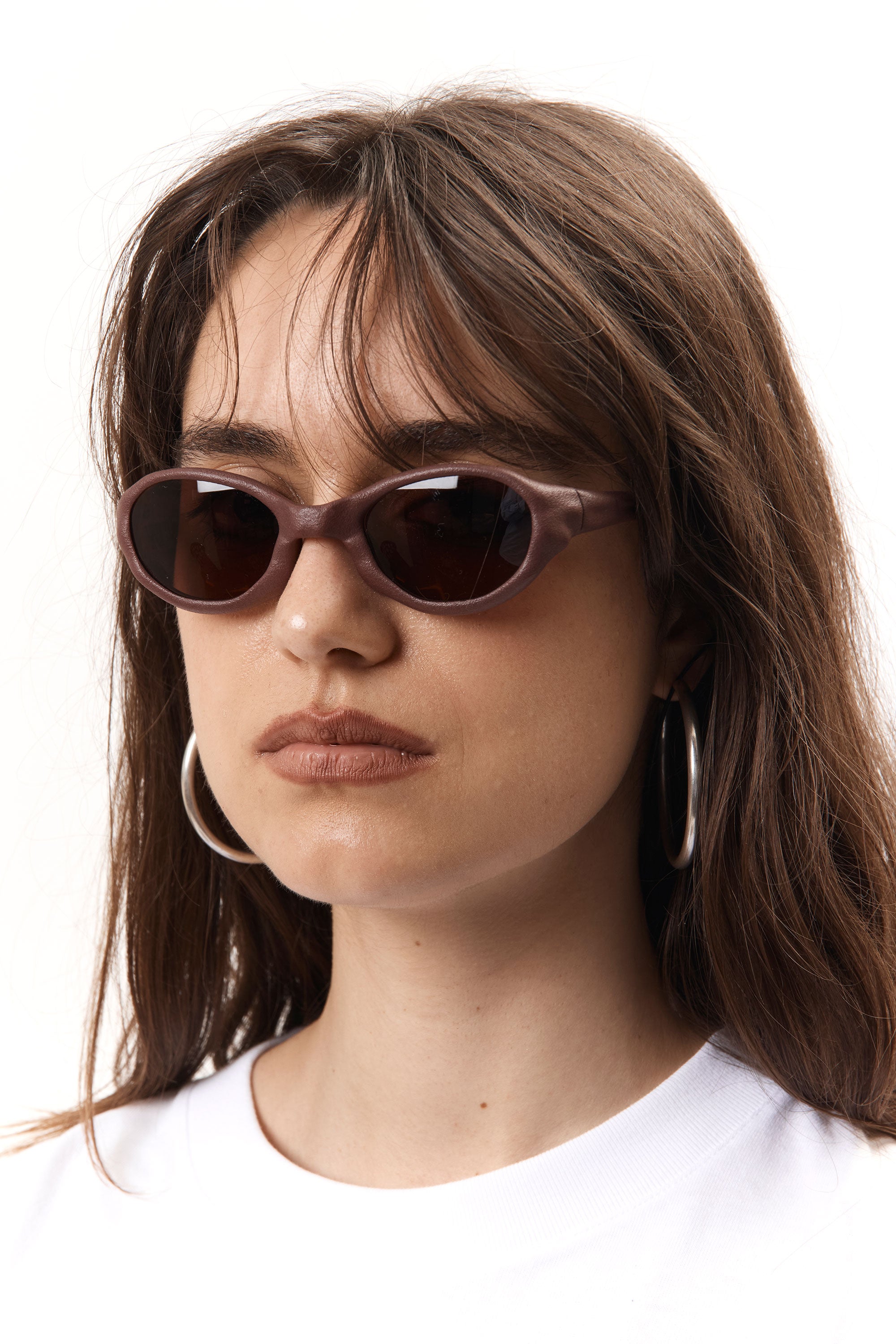 The ABICIS WORMHOLES SUNGLASSES GADUS BROWN available online with global shipping, and in PAM Stores Melbourne and Sydney.