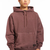 The PIGMENT DYED SWEAT HOODIE BURGUNDY available online with global shipping, and in PAM Stores Melbourne and Sydney.