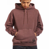 The PIGMENT DYED SWEAT HOODIE BURGUNDY available online with global shipping, and in PAM Stores Melbourne and Sydney.