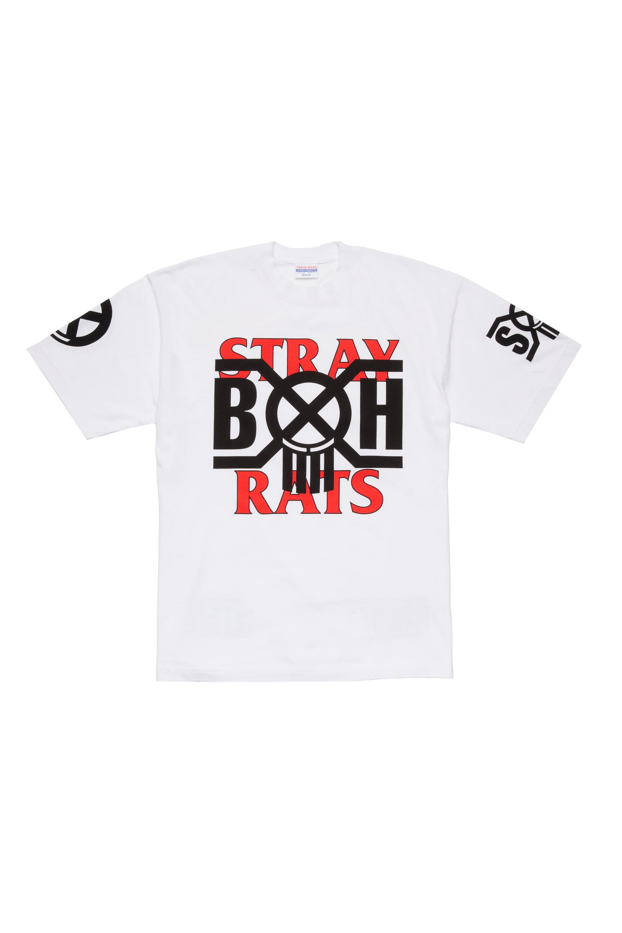 The BXH Rodenticide Tee White available online with global shipping, and in PAM Stores Melbourne and Sydney.