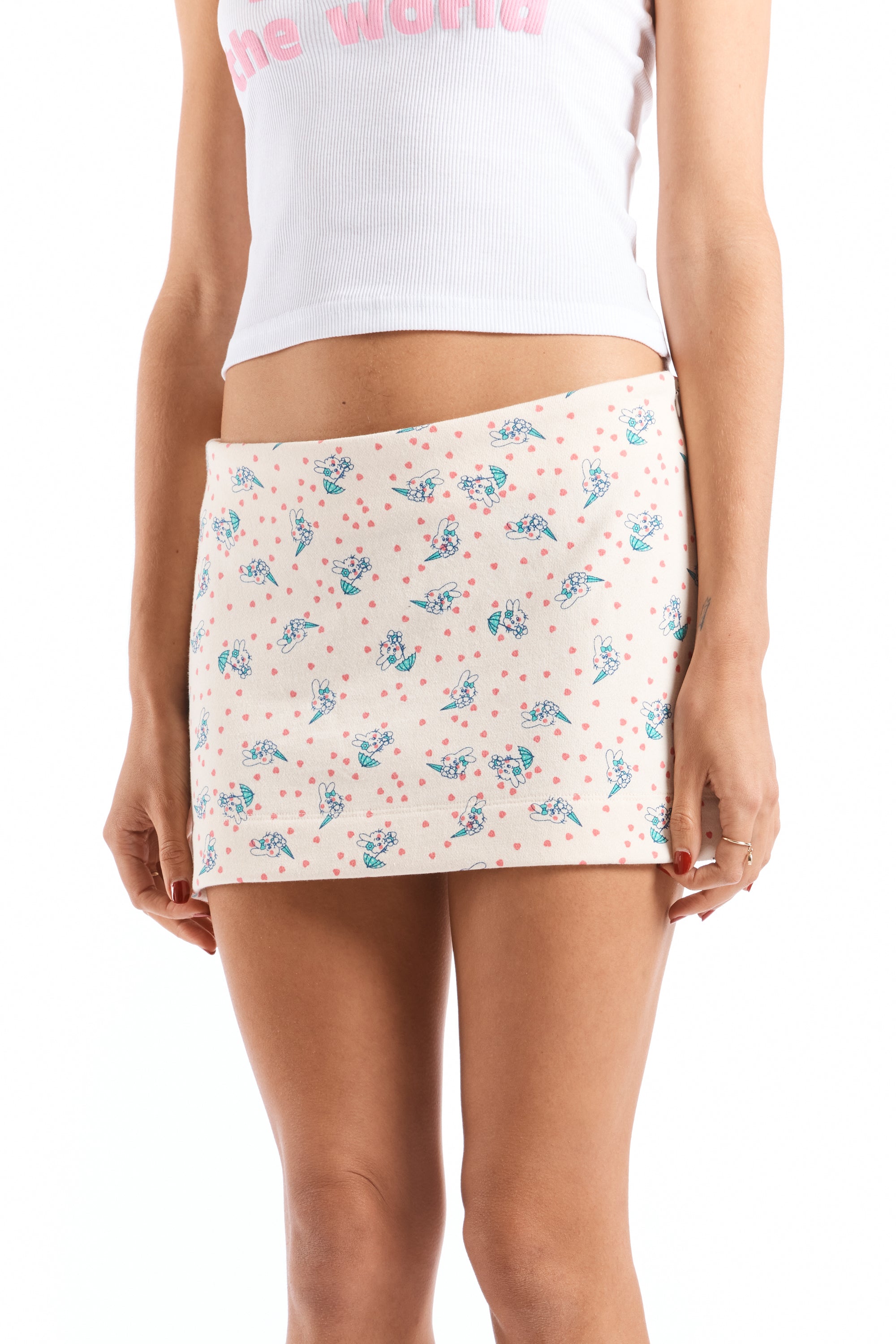 The BUNNY MINI SKIRT available online with global shipping, and in PAM Stores Melbourne and Sydney.