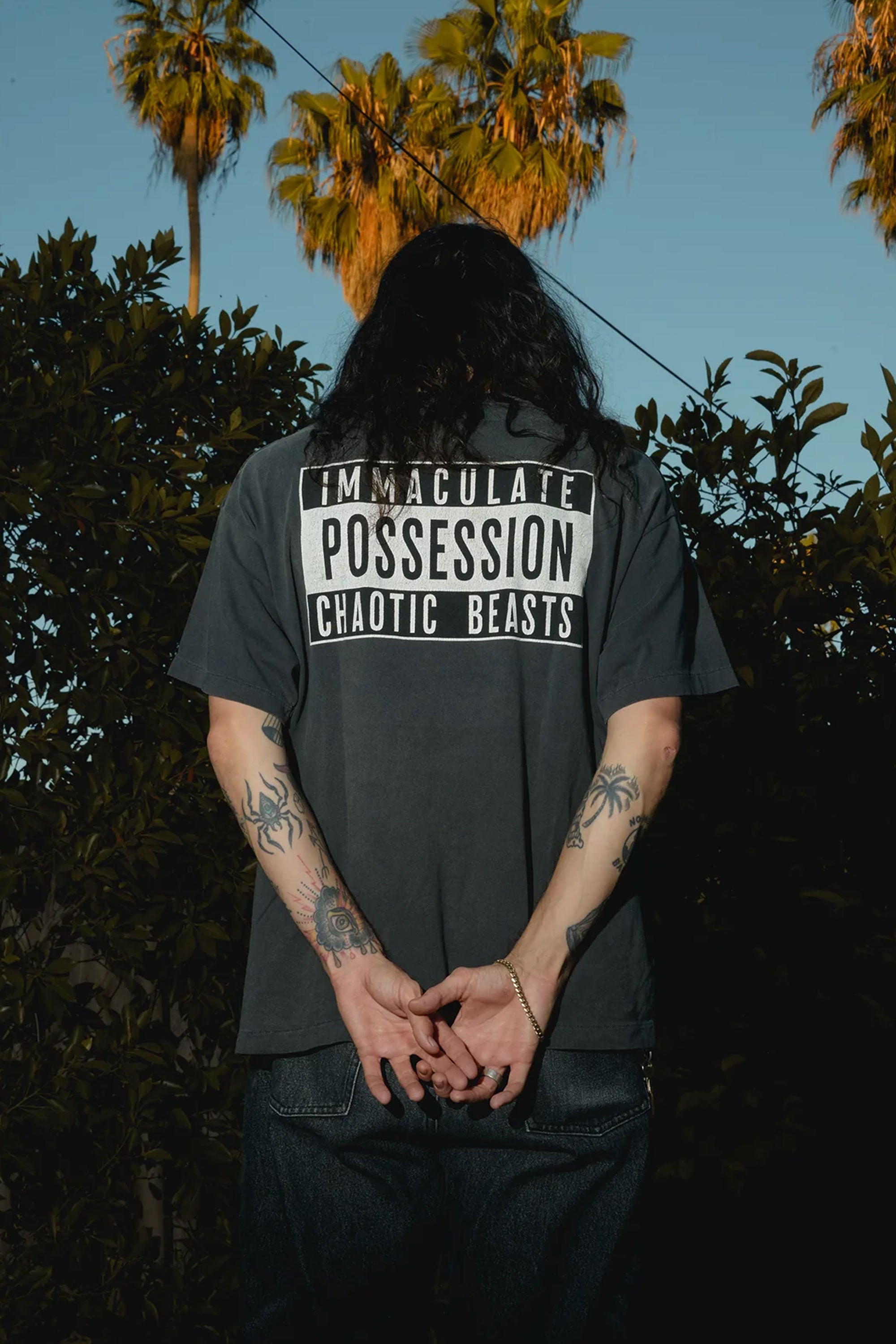 The CACTUS PLANT FLEA MARKET SMILE SS TEE available online with global shipping, and in PAM Stores Melbourne and Sydney.