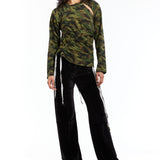 The SPIDER PANT FLARE BLACK available online with global shipping, and in PAM Stores Melbourne and Sydney.