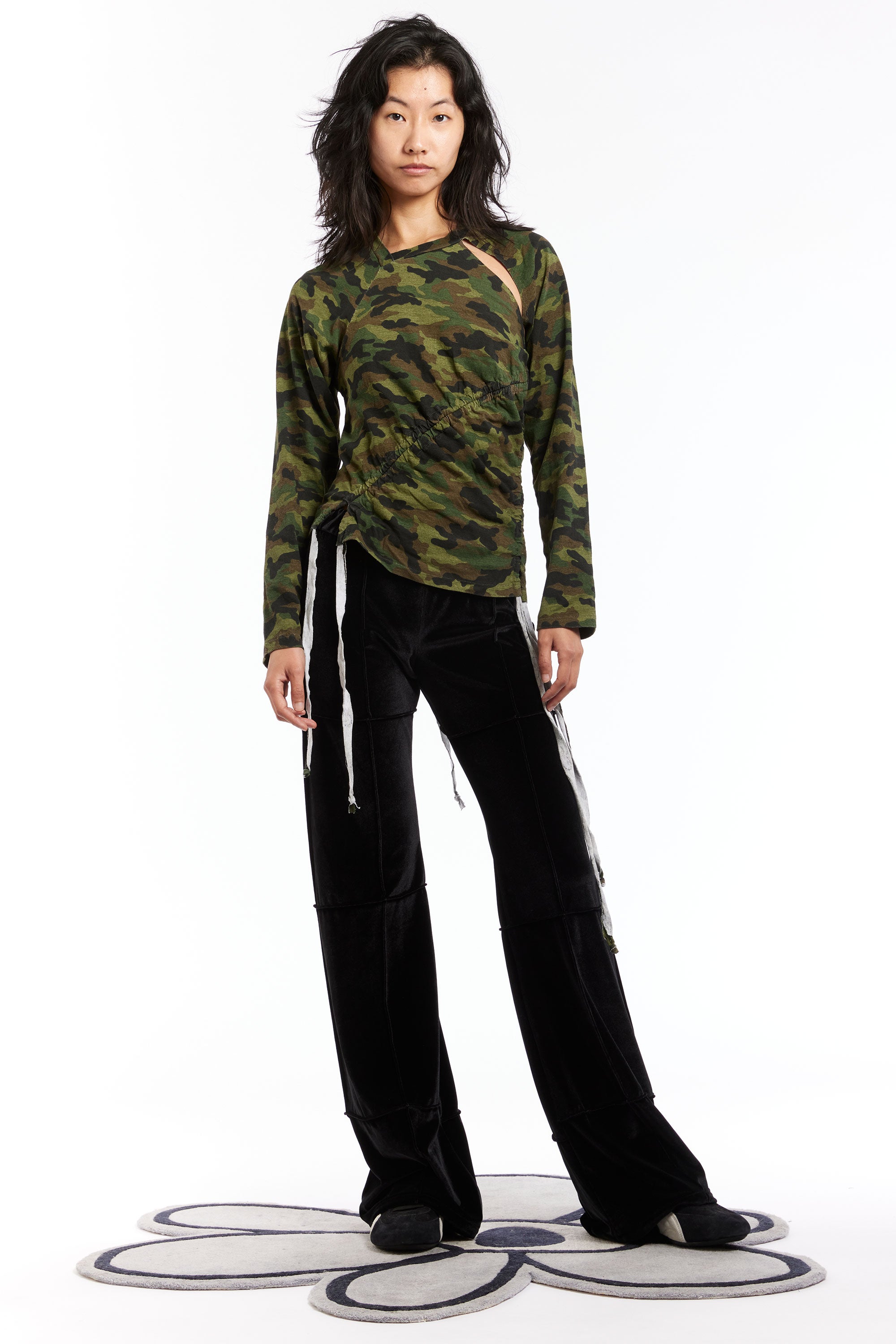 The SPIDER PANT FLARE BLACK available online with global shipping, and in PAM Stores Melbourne and Sydney.