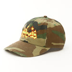 The STARS LOGO CAP DAMAGED CAMO available online with global shipping, and in PAM Stores Melbourne and Sydney.