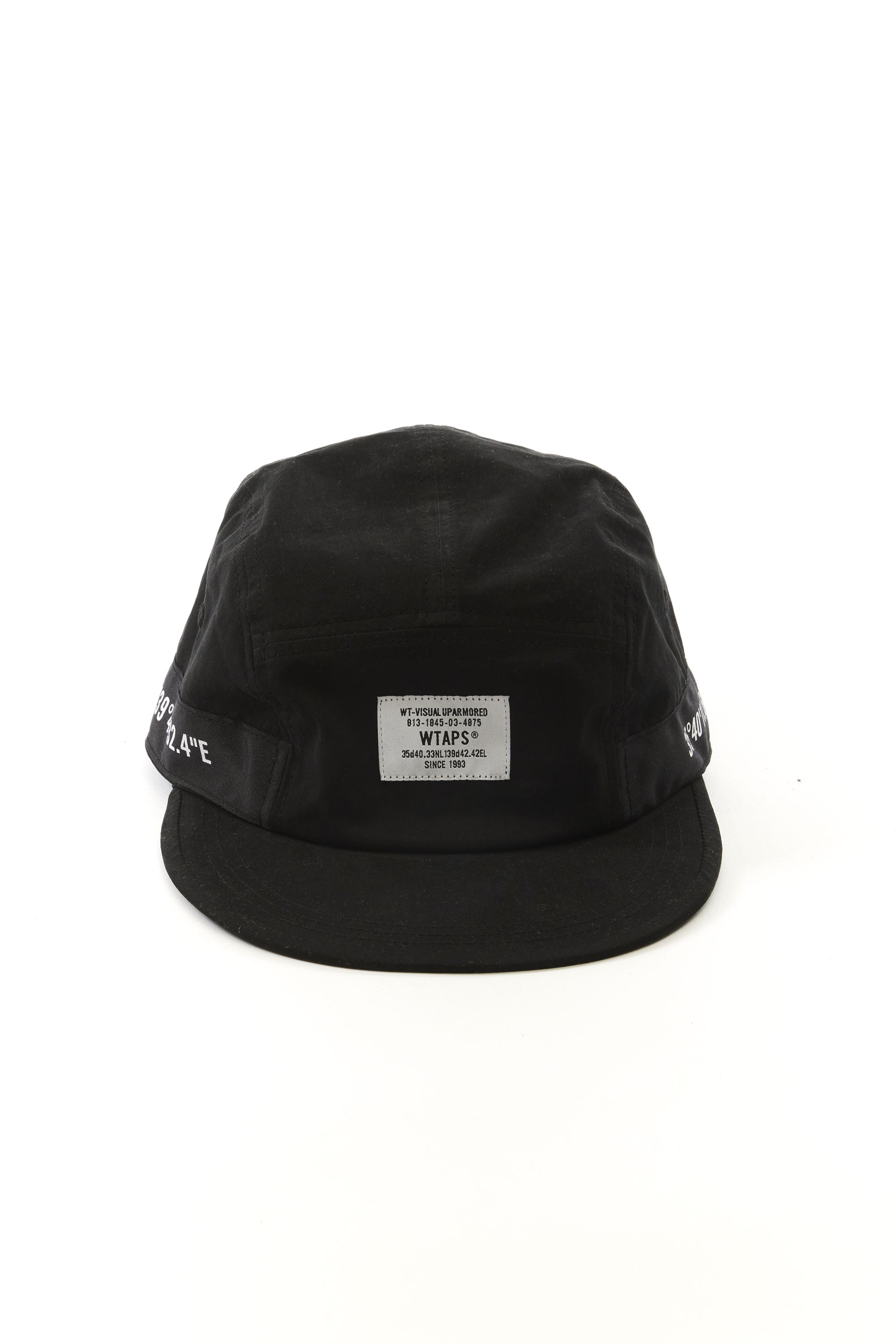 The WTAPS - T-7 GPS WEATHER CAP BLACK available online with global shipping, and in PAM Stores Melbourne and Sydney.