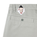 The CASUAL TWO TUCK PANTS GREY available online with global shipping, and in PAM Stores Melbourne and Sydney.