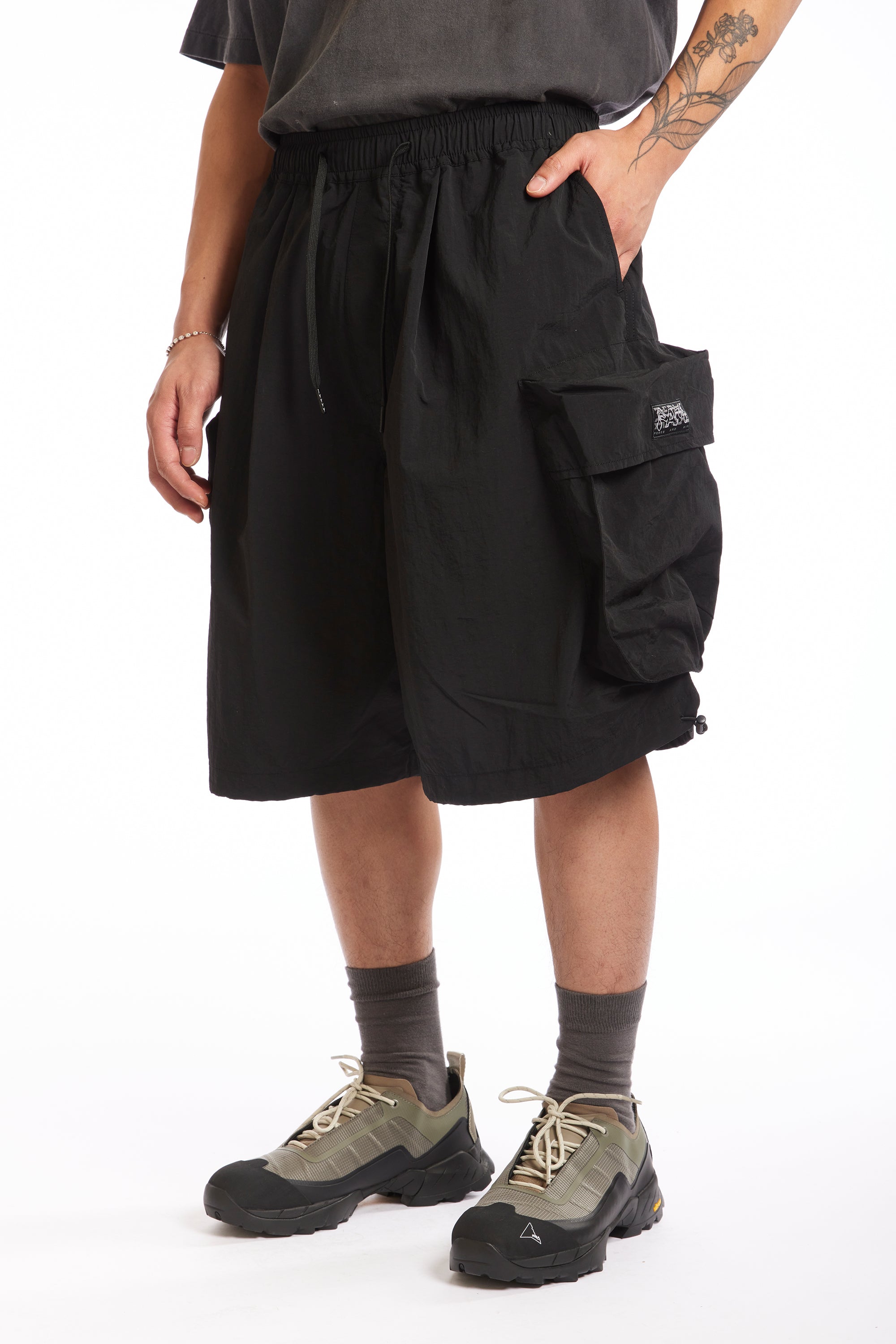 The CHOW SHORTS - BLACK TV available online with global shipping, and in PAM Stores Melbourne and Sydney.