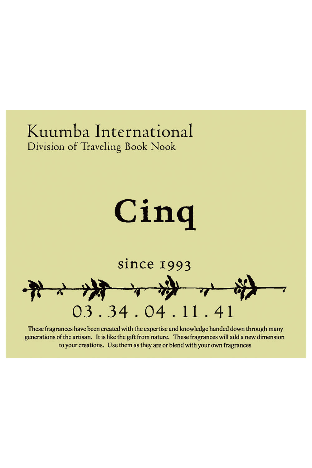 The DESIGNERS INCENSE CINQ available online with global shipping, and in PAM Stores Melbourne and Sydney.