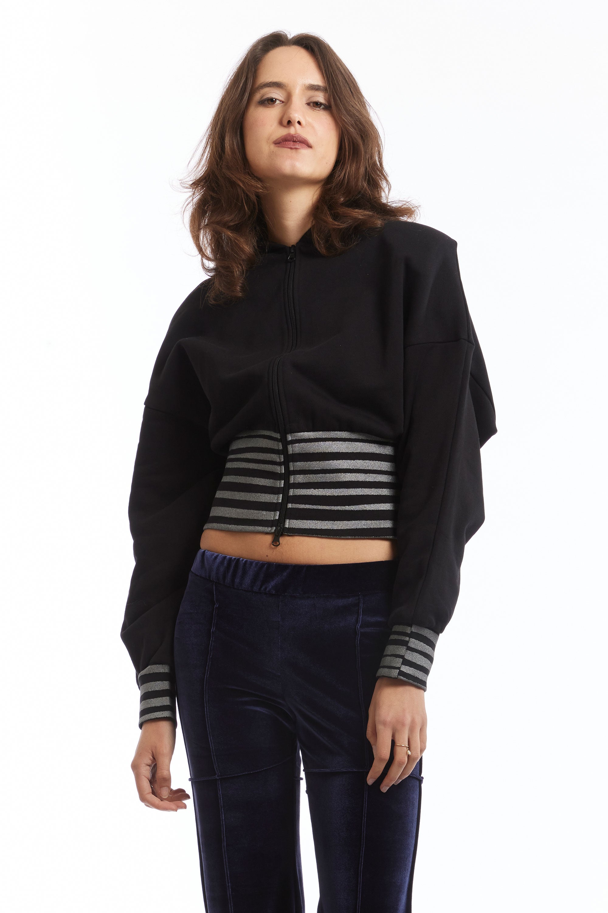 The CIRCUS JACKET BLACK available online with global shipping, and in PAM Stores Melbourne and Sydney.