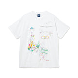 The Coco Tee White available online with global shipping, and in PAM Stores Melbourne and Sydney.