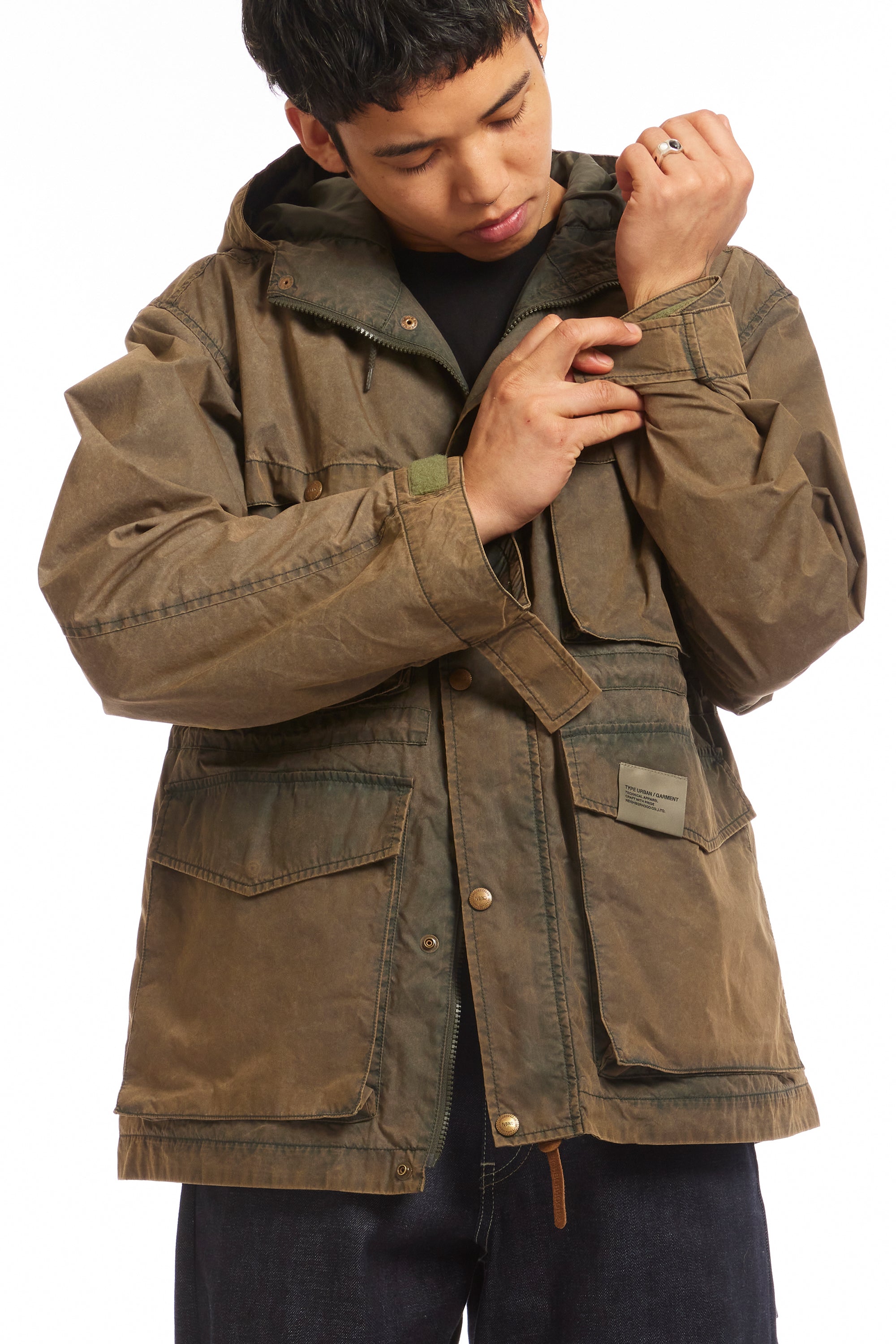 The FADED MP JACKET OLIVE DRAB available online with global shipping, and in PAM Stores Melbourne and Sydney.
