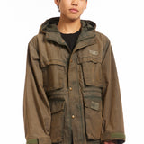 The FADED MP JACKET OLIVE DRAB available online with global shipping, and in PAM Stores Melbourne and Sydney.
