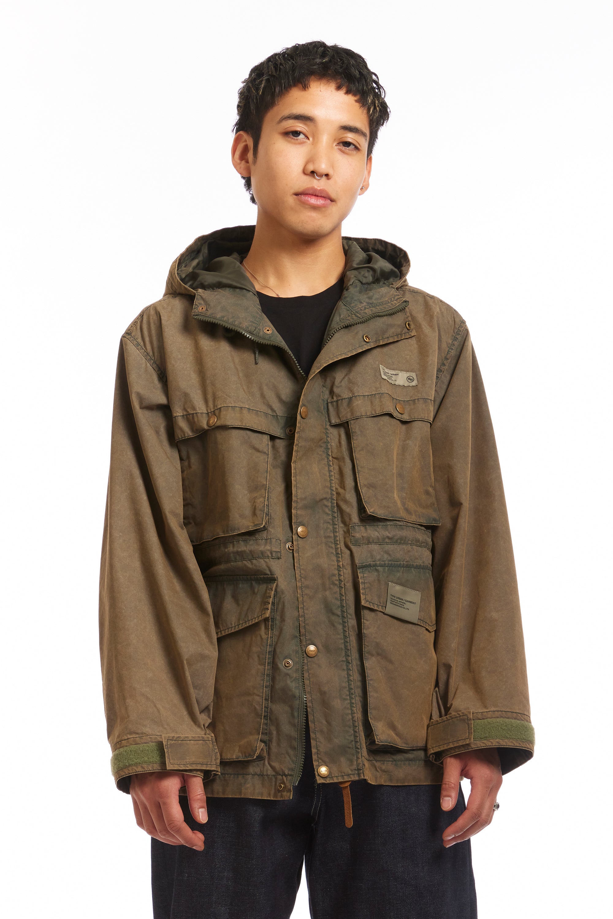 The FADED MP JACKET OLIVE DRAB available online with global shipping, and in PAM Stores Melbourne and Sydney.