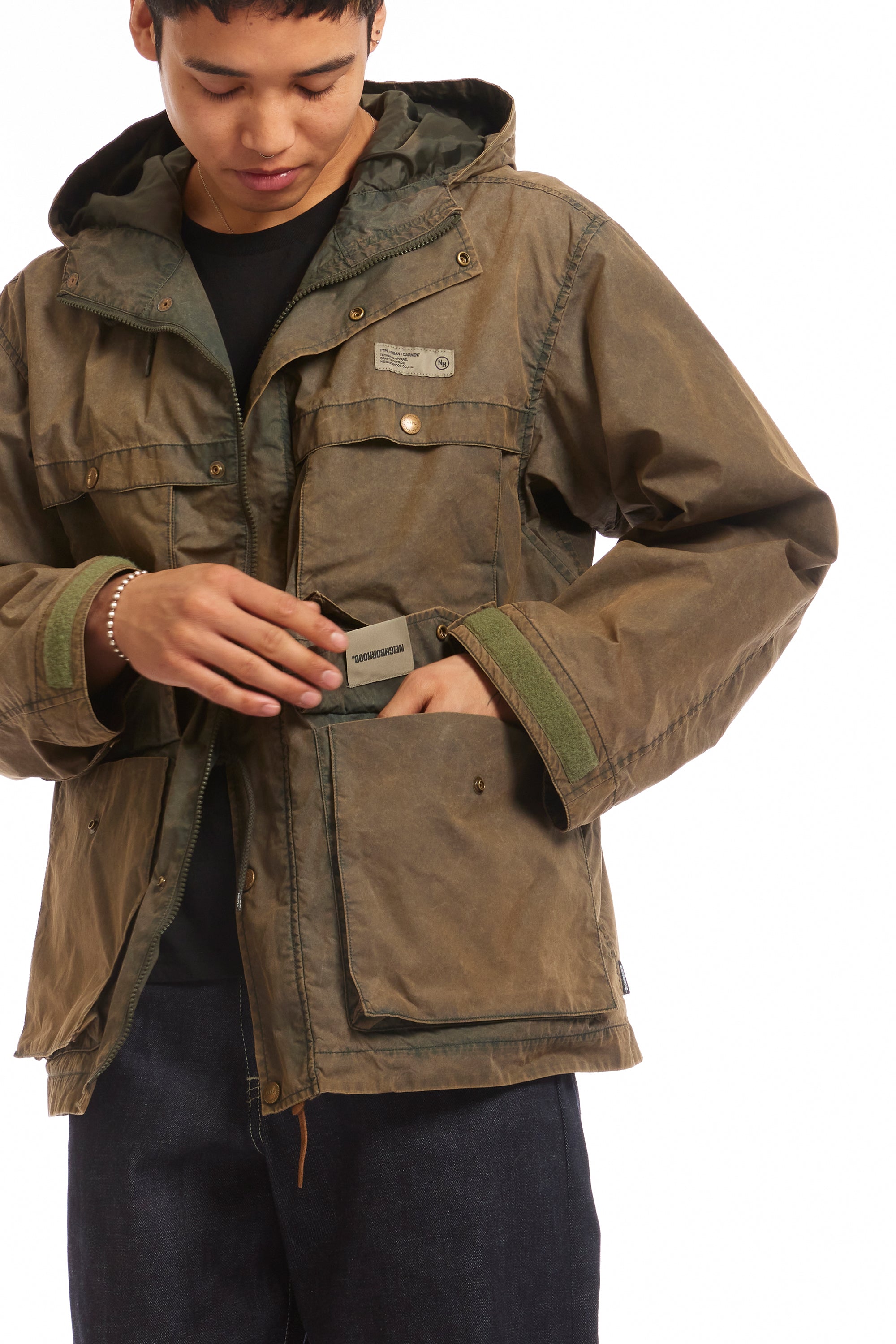 The FADED MP JACKET OLIVE DRAB available online with global shipping, and in PAM Stores Melbourne and Sydney.