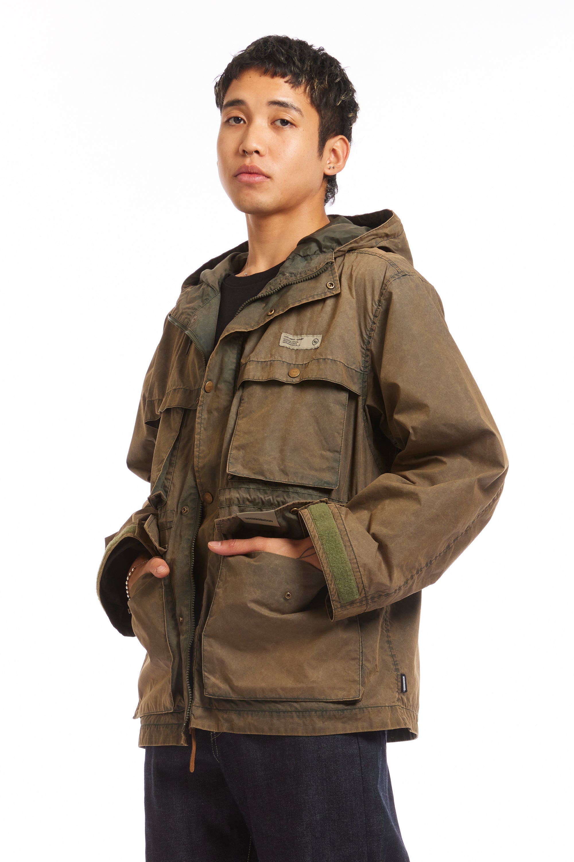 The FADED MP JACKET OLIVE DRAB available online with global shipping, and in PAM Stores Melbourne and Sydney.