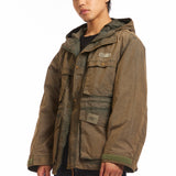 The FADED MP JACKET OLIVE DRAB available online with global shipping, and in PAM Stores Melbourne and Sydney.