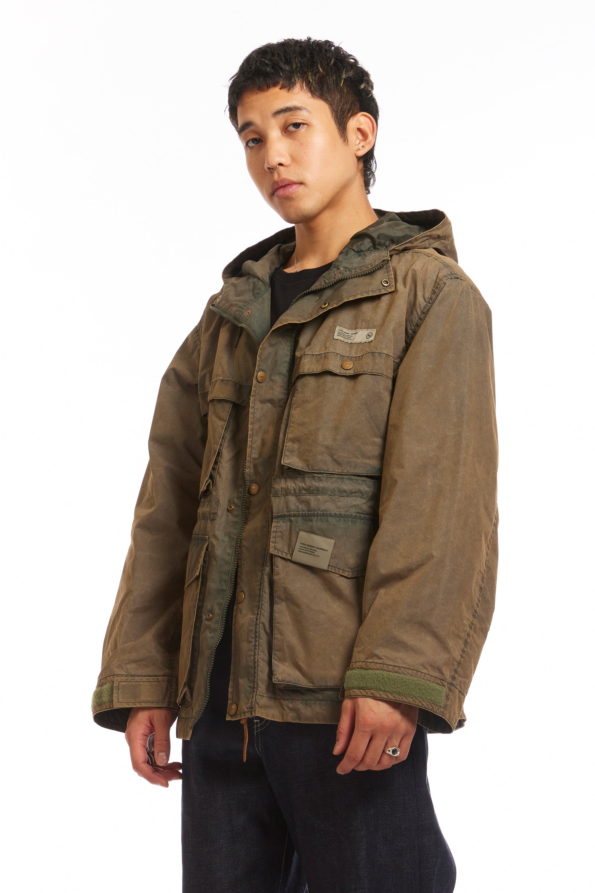 The FADED MP JACKET OLIVE DRAB available online with global shipping, and in PAM Stores Melbourne and Sydney.