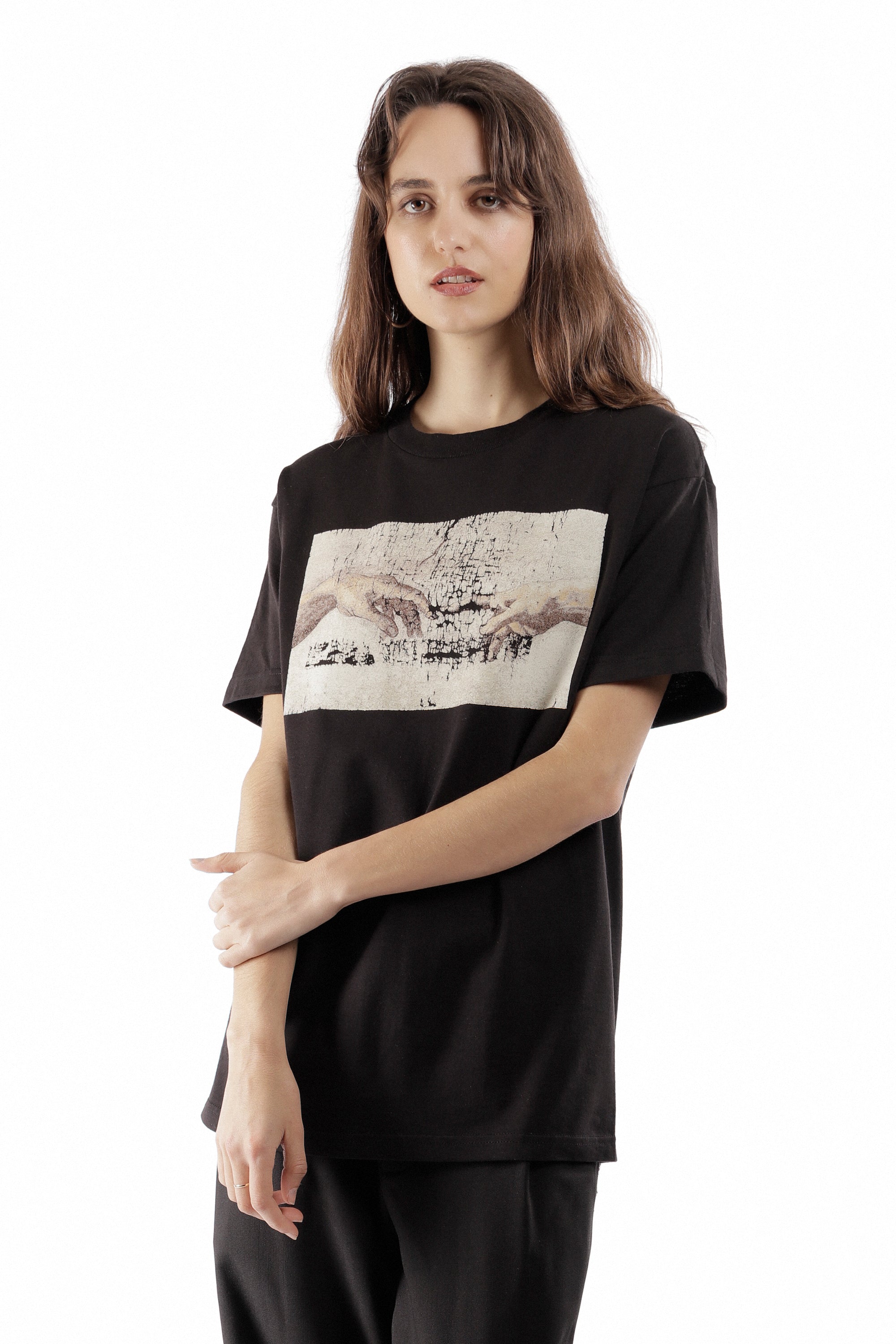 The Creation T-shirt Black available online with global shipping, and in PAM Stores Melbourne and Sydney.