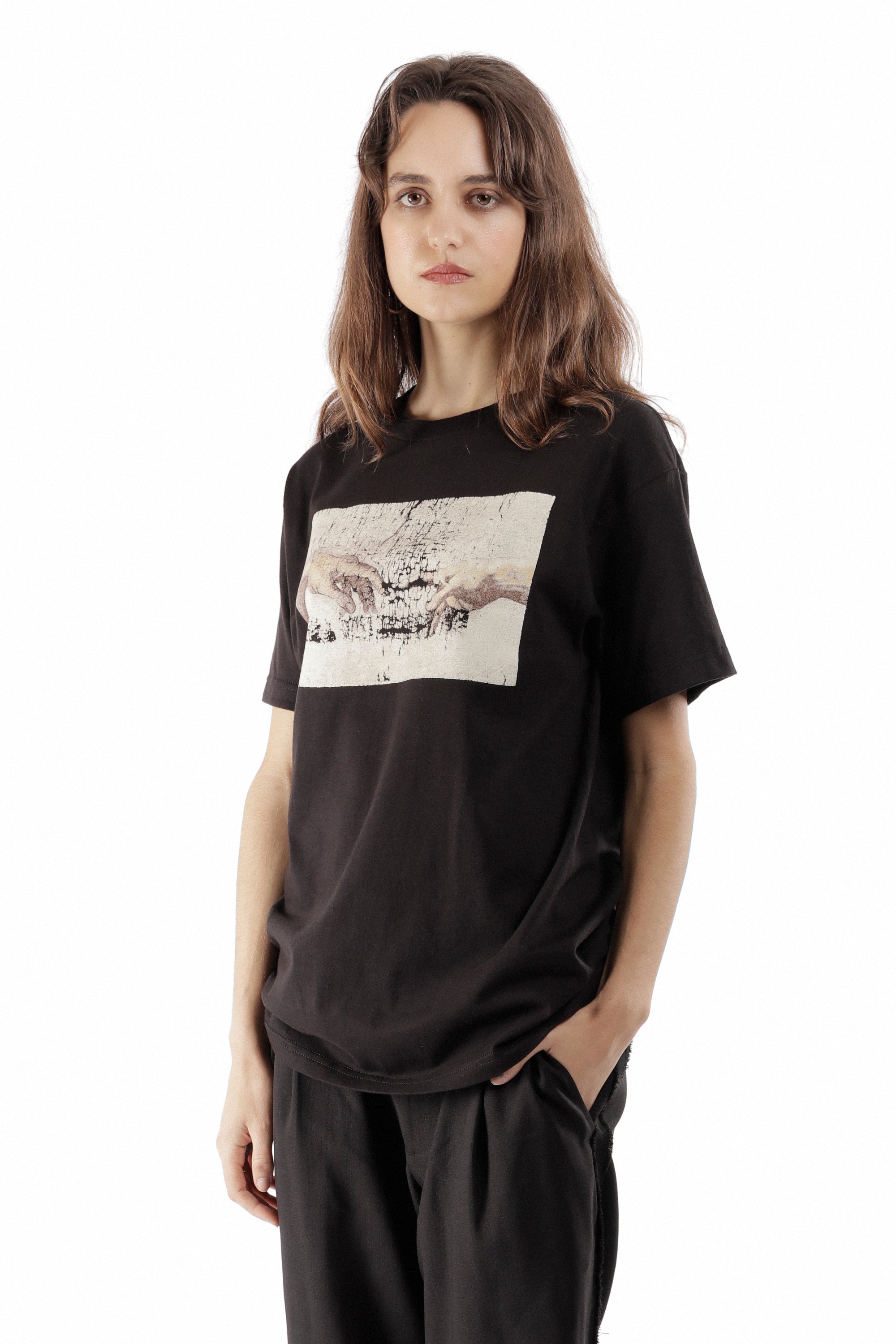 The Creation T-shirt Black available online with global shipping, and in PAM Stores Melbourne and Sydney.