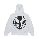 The DEMON HOODIE GREY available online with global shipping, and in PAM Stores Melbourne and Sydney.
