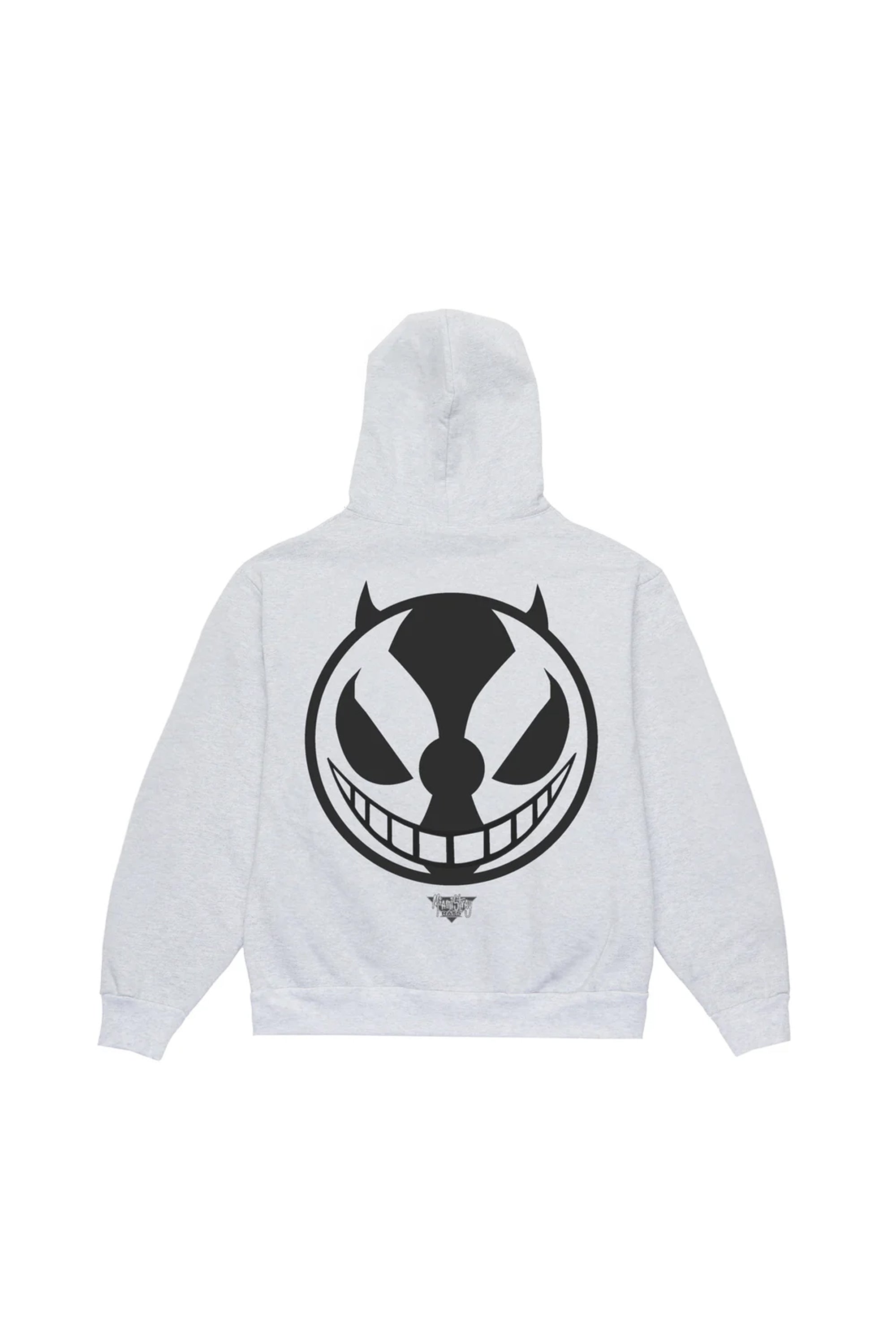The DEMON HOODIE GREY available online with global shipping, and in PAM Stores Melbourne and Sydney.