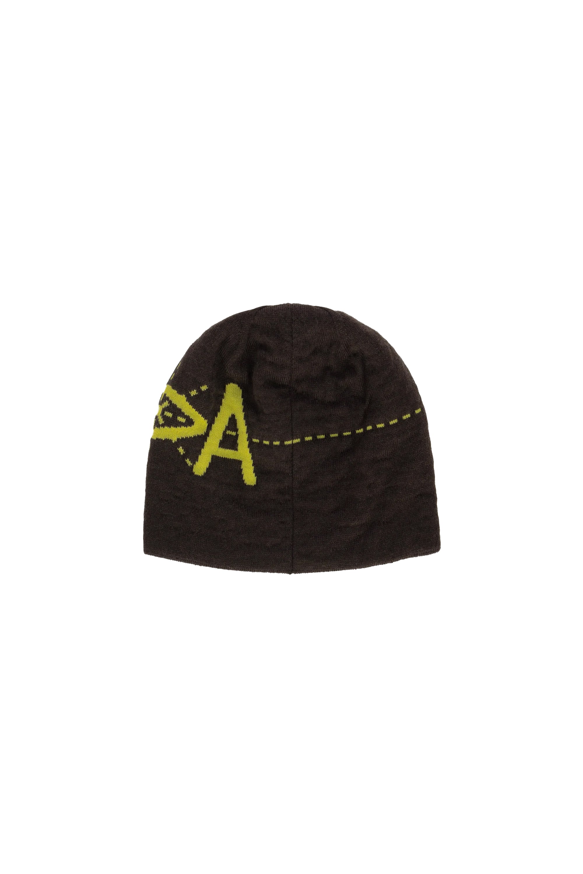 The Dial Wool Beanie Dark Brown available online with global shipping, and in PAM Stores Melbourne and Sydney.