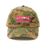 The SUPERWEIGHT CHAOS LOGO CAP DIGI CAMO available online with global shipping, and in PAM Stores Melbourne and Sydney.