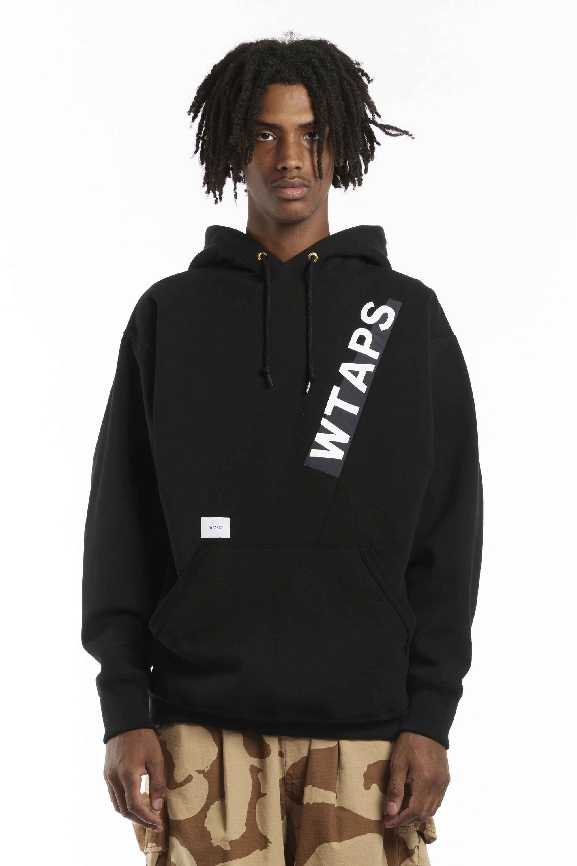 The WTAPS - OBJ 03 DISARMAMENT HOODY BLACK available online with global shipping, and in PAM Stores Melbourne and Sydney.