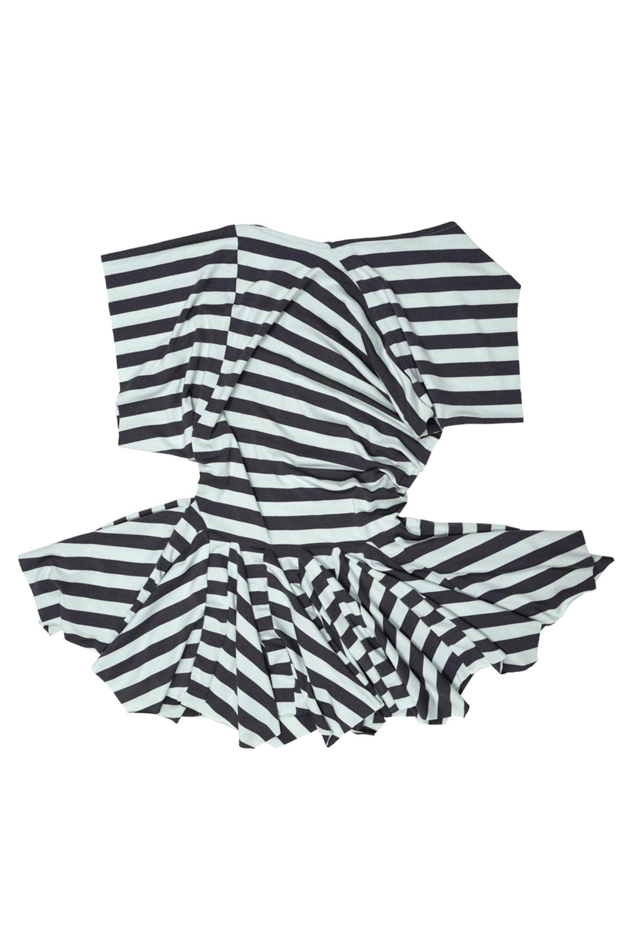 The STRIPE MINI DRESS available online with global shipping, and in PAM Stores Melbourne and Sydney.