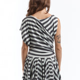 The STRIPE MINI DRESS available online with global shipping, and in PAM Stores Melbourne and Sydney.