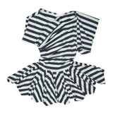 The STRIPE MINI DRESS available online with global shipping, and in PAM Stores Melbourne and Sydney.