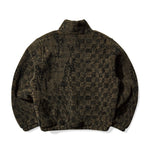 The Ewe Furry Jacket Olive available online with global shipping, and in PAM Stores Melbourne and Sydney.