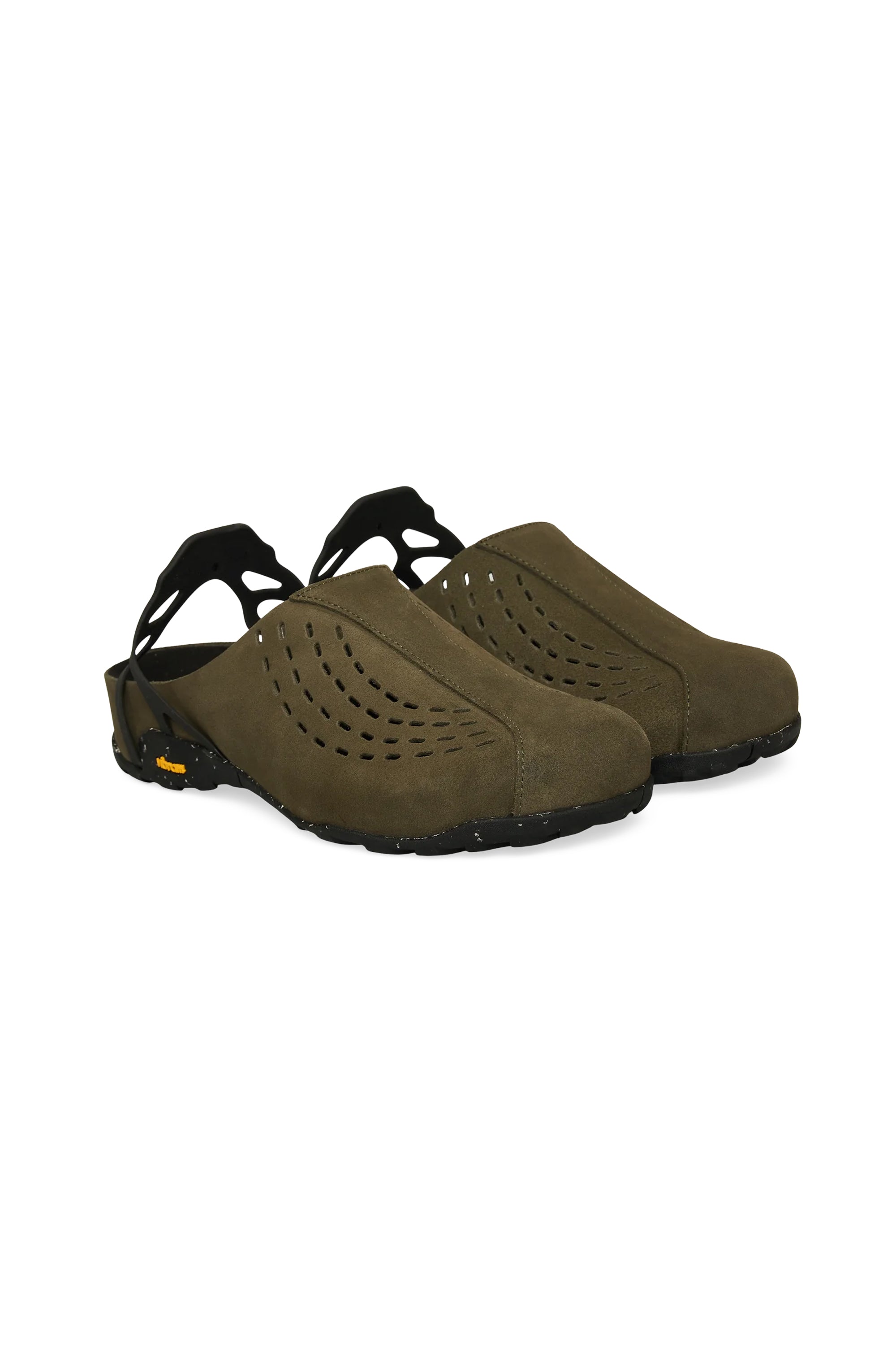 The Fedaia Sandal Slide Olive Black available online with global shipping, and in PAM Stores Melbourne and Sydney.