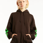 The WORLDWIND - CROAKY WHEEL HOODIE  available online with global shipping, and in PAM Stores Melbourne and Sydney.