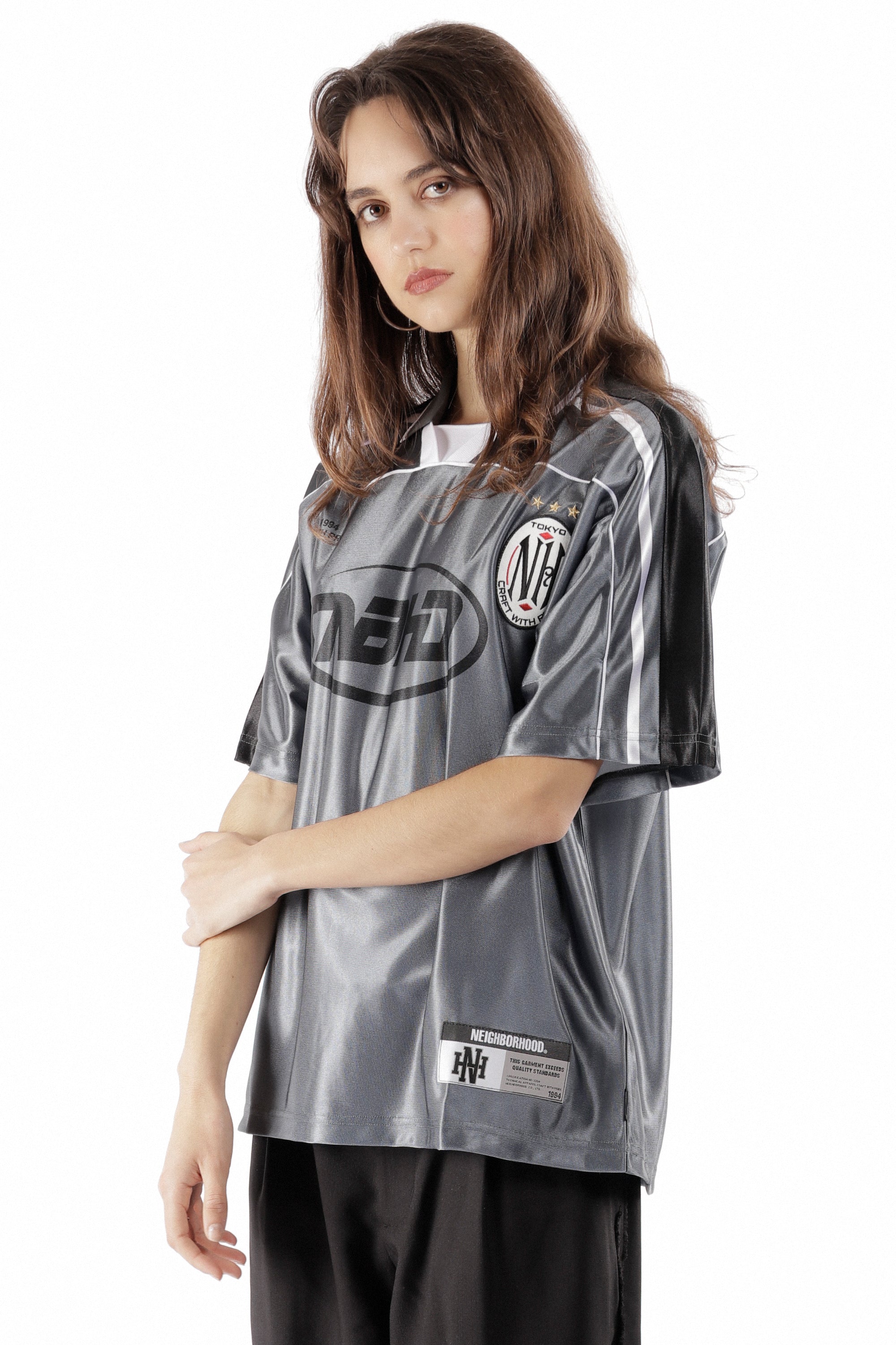 The GAME SHIRT SS GREY available online with global shipping, and in PAM Stores Melbourne and Sydney.