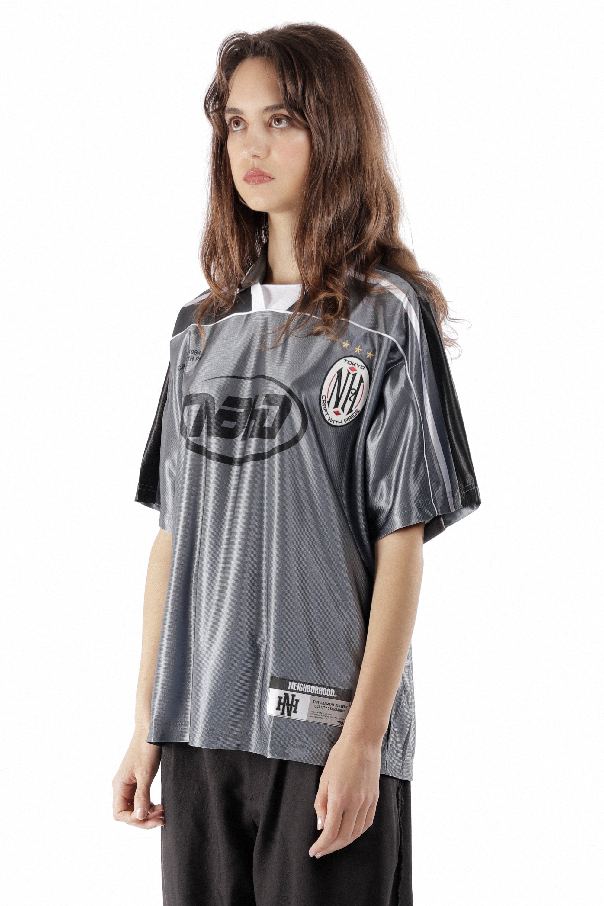 The GAME SHIRT SS GREY available online with global shipping, and in PAM Stores Melbourne and Sydney.