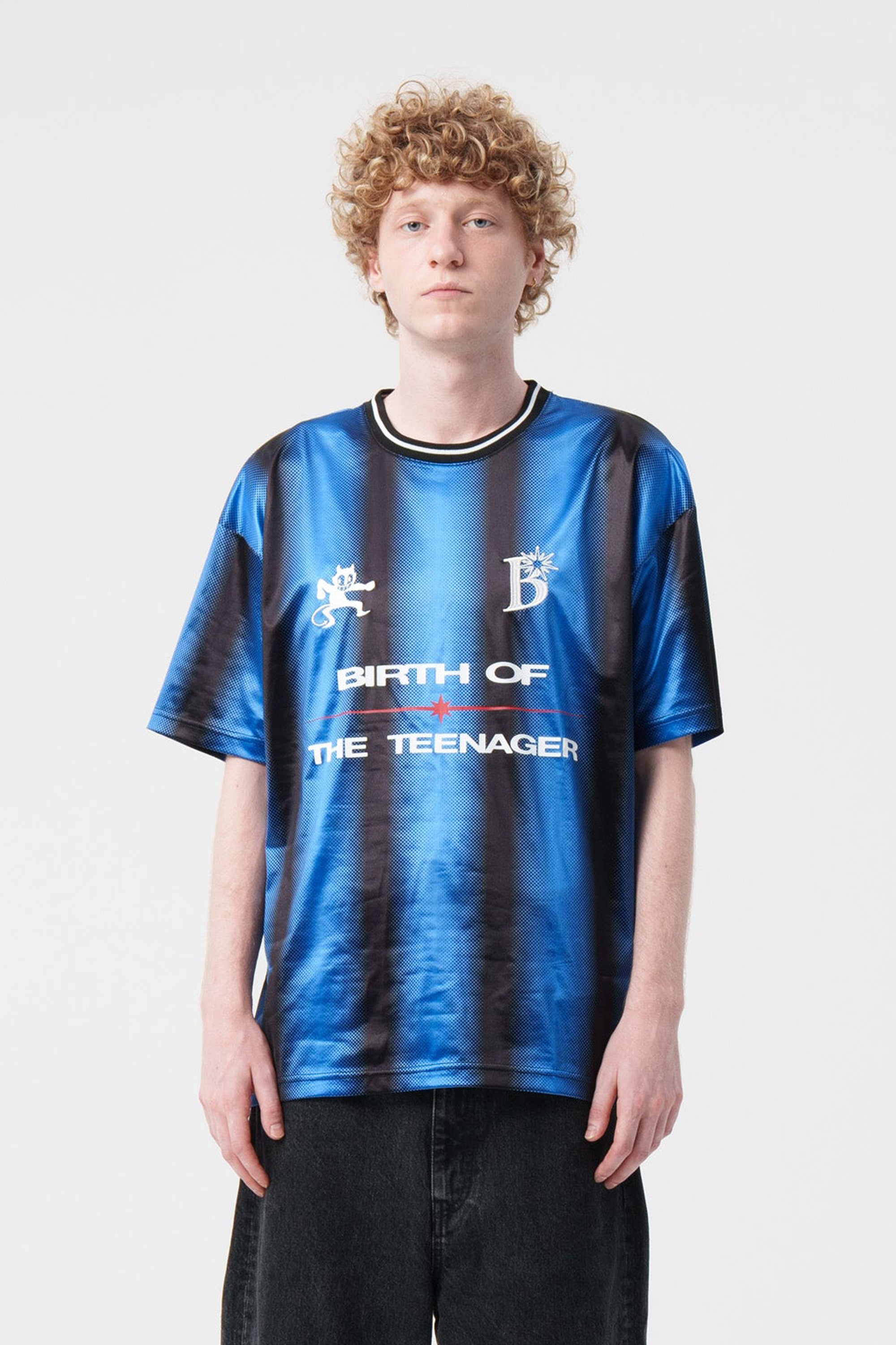 The Gradient Soccer Shirt Black available online with global shipping, and in PAM Stores Melbourne and Sydney.