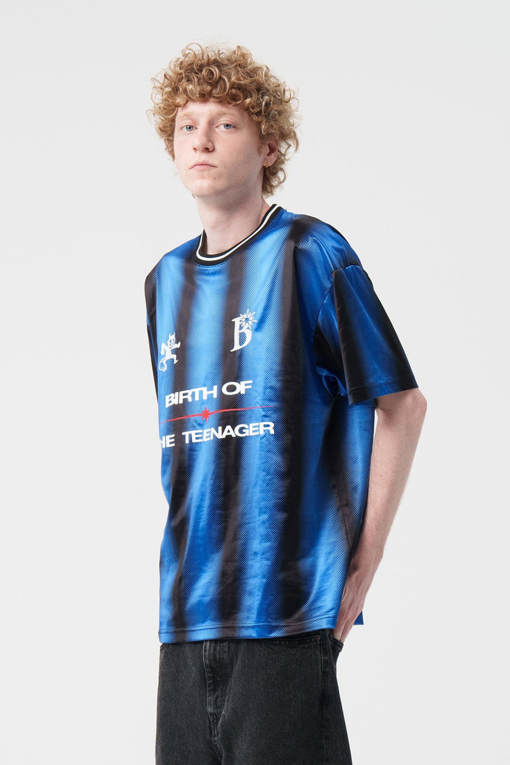 The Gradient Soccer Shirt Black available online with global shipping, and in PAM Stores Melbourne and Sydney.