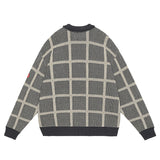 The GRID LOOSE KNIT CARDIGAN available online with global shipping, and in PAM Stores Melbourne and Sydney.