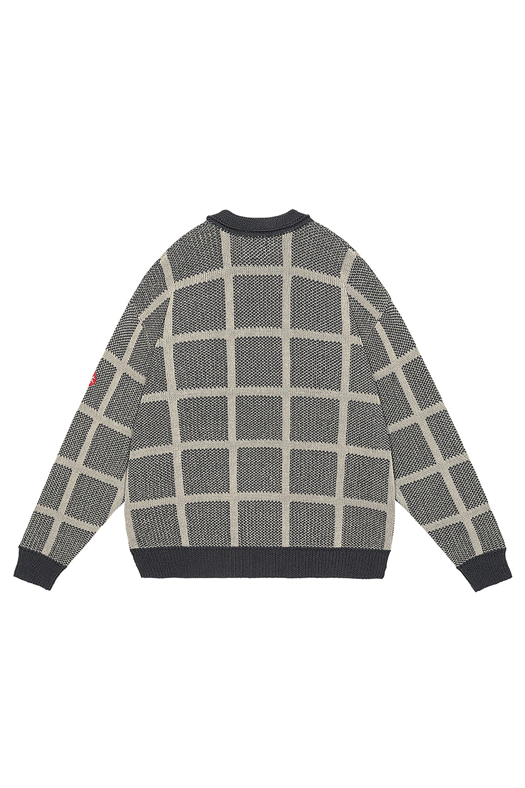 The GRID LOOSE KNIT CARDIGAN available online with global shipping, and in PAM Stores Melbourne and Sydney.