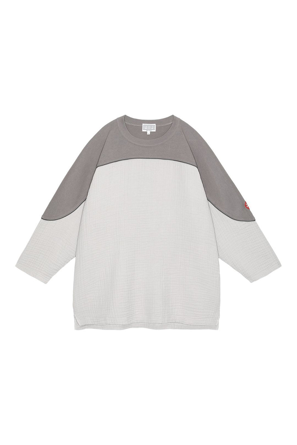 The GAUZE FB CREW NECK available online with global shipping, and in PAM Stores Melbourne and Sydney.