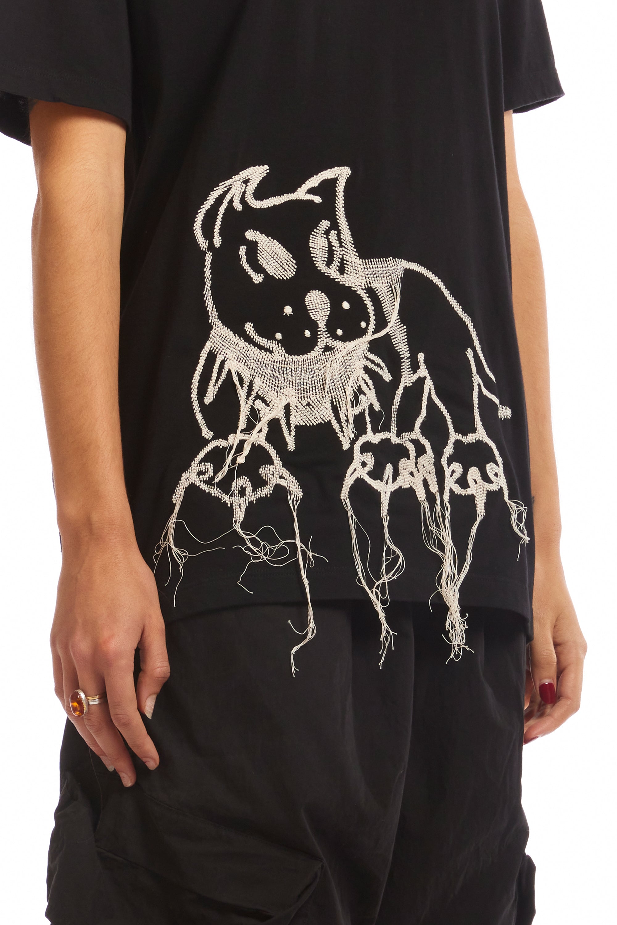 The GUARD EMBROIDERED TEE available online with global shipping, and in PAM Stores Melbourne and Sydney.